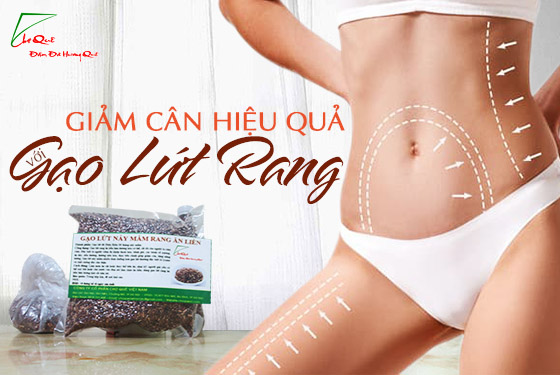 gạo lứt rang ăn liền